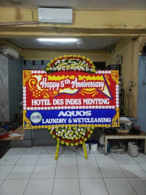 Papan Bunga di Sumberngepoh Lawang